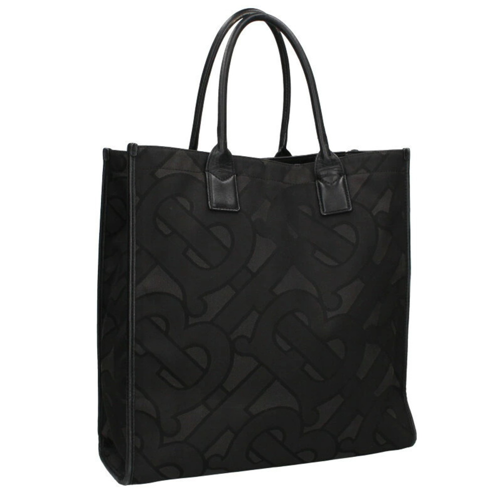 Burberry Black TB Monogram Handbag